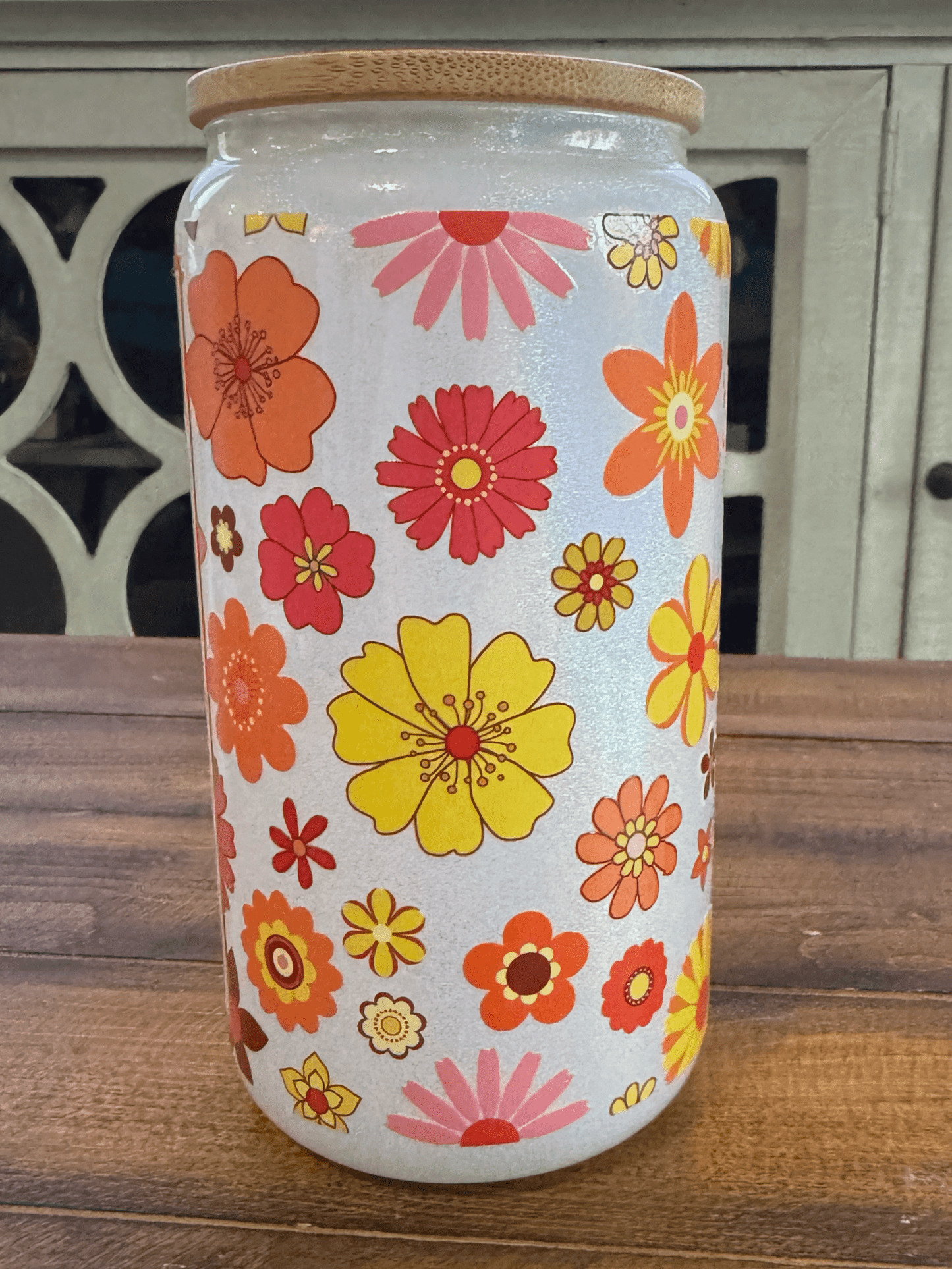 16oz Retro But This Mouth Pearl Glass Can - Daydream Design Store - Physical
