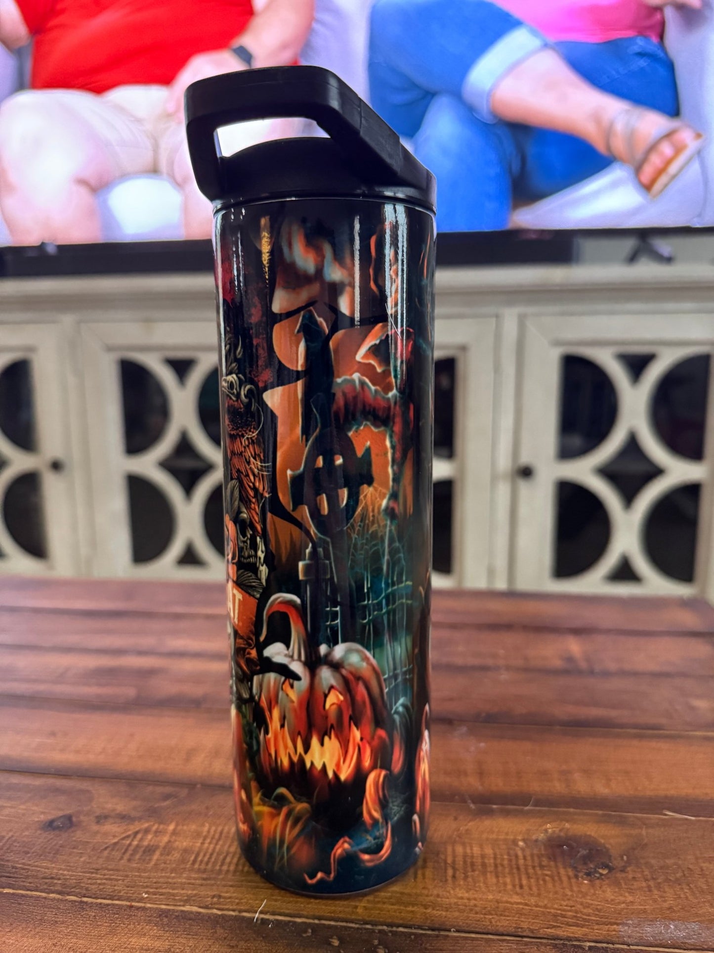 30oz Trick or Treat Horror Movie Insulated Tumbler - Daydream Design Store - Physical