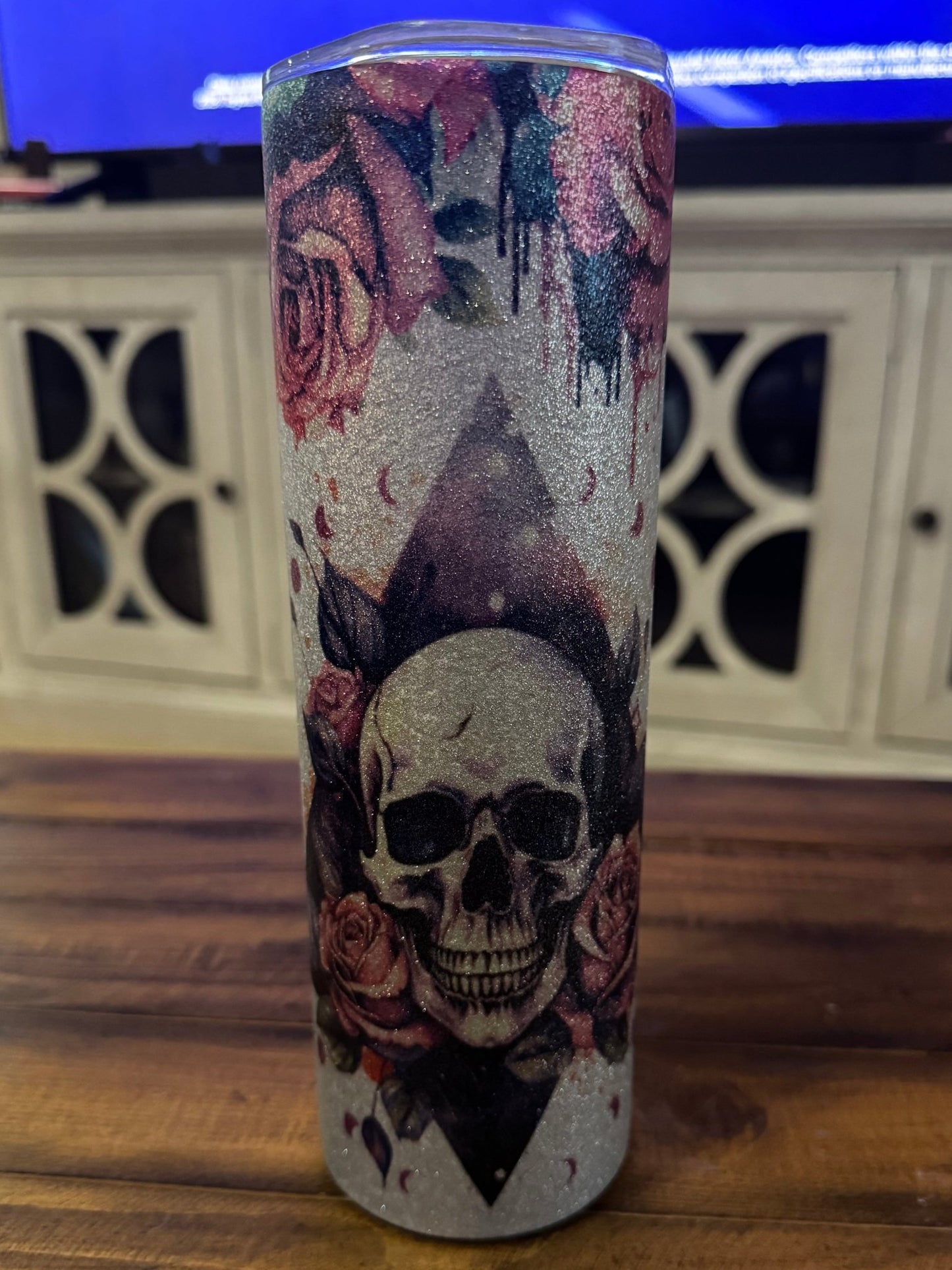 35oz Badass Bitchcraft Energy Celestial Insulated Glitter Tumbler - Daydream Design Store - Physical