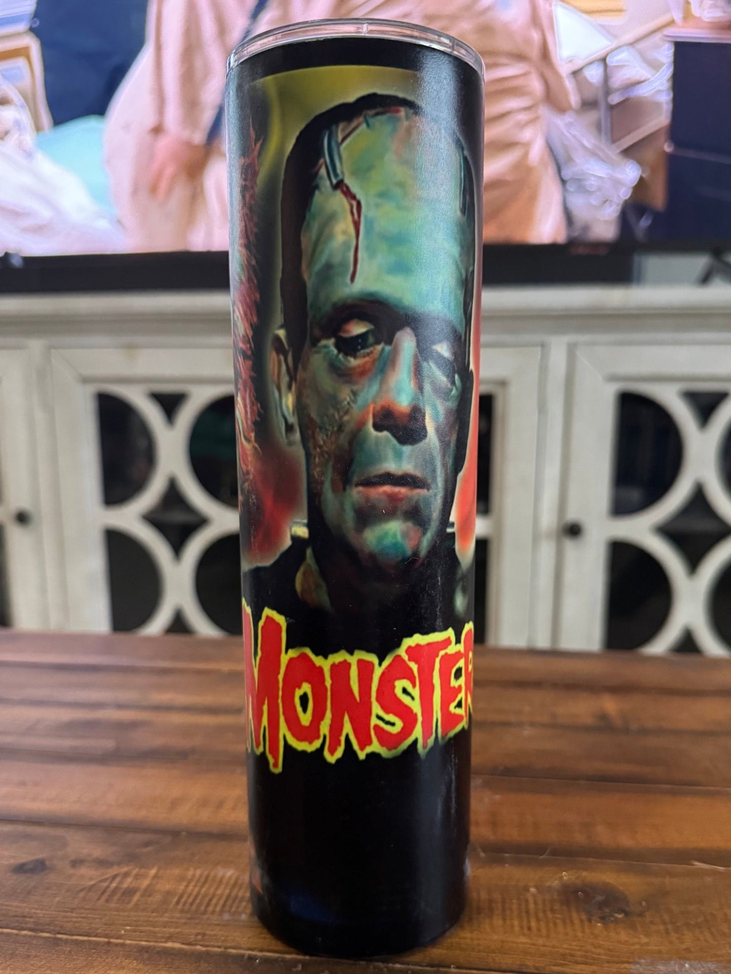 35oz Classic Monster Movie Inspired Insulated Tumbler - Daydream Design Store - Physical