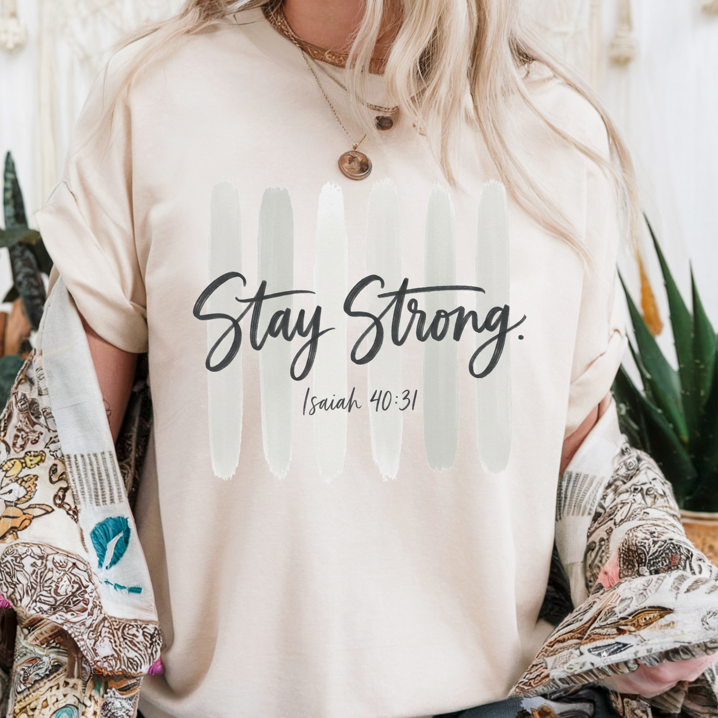 Stay Strong DTF Transfer - 013