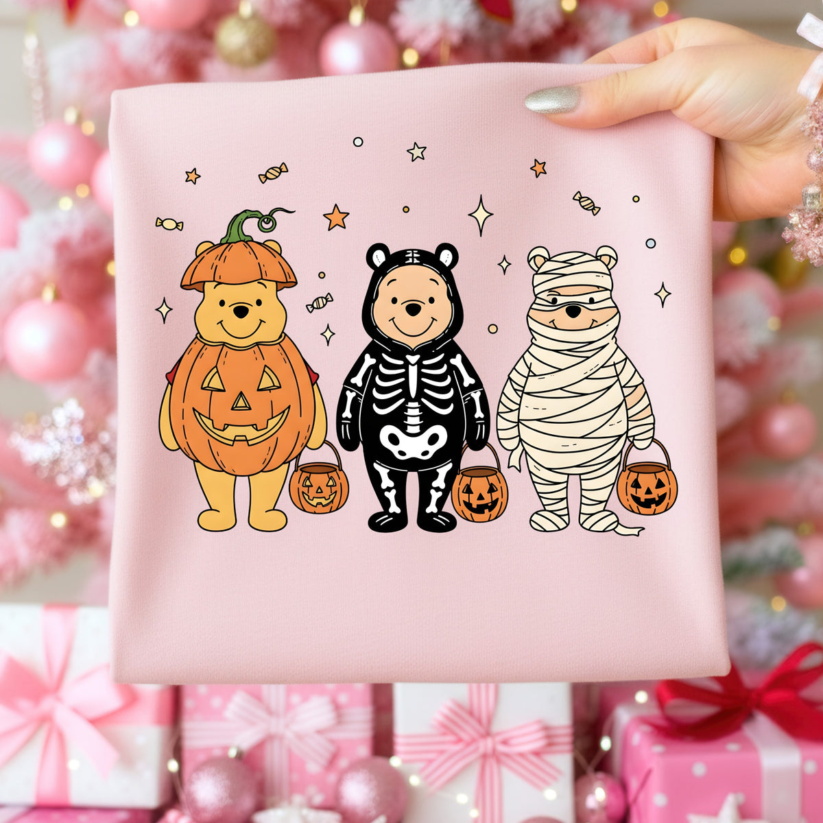 Pooh Halloween DTF Transfer- 043