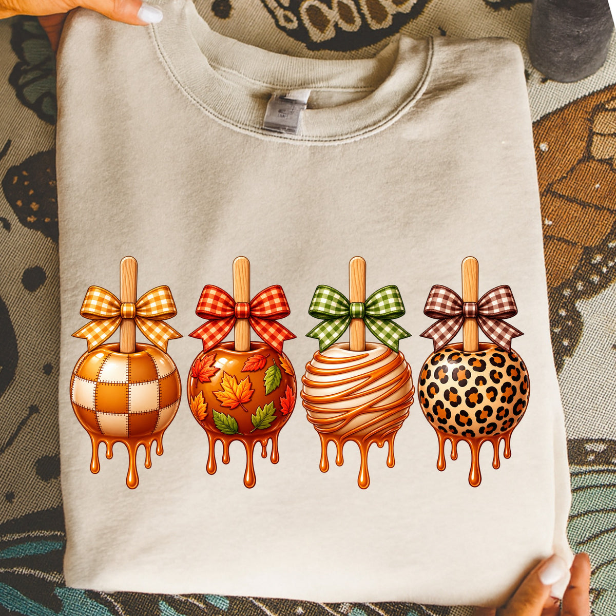 Caramel Apples DTF Transfer- 049