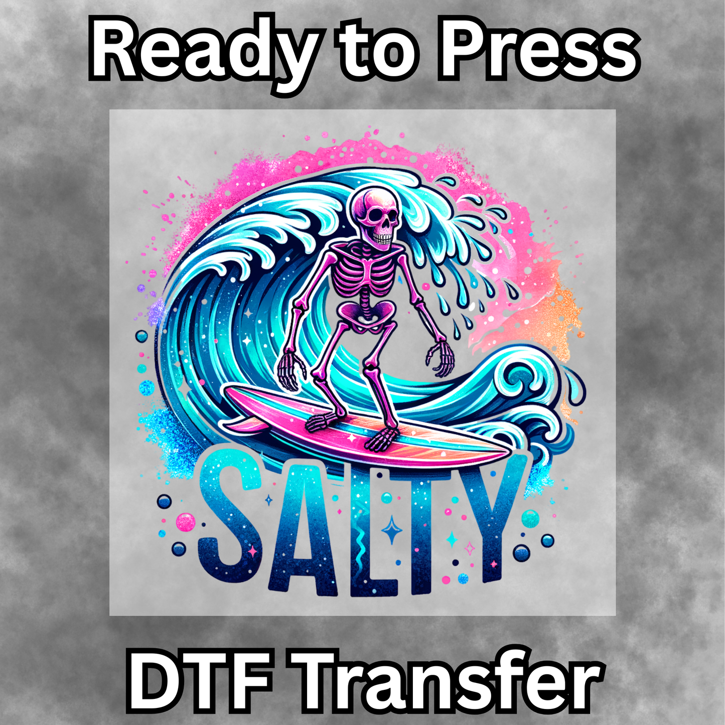 Salty Skeleton DTF Transfer