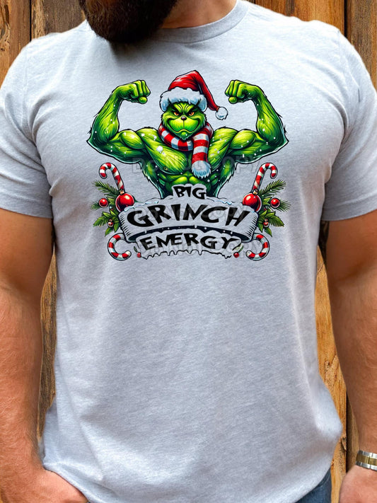 Big Grinch Energy DTF Transfer - Daydream Design Store - Physical