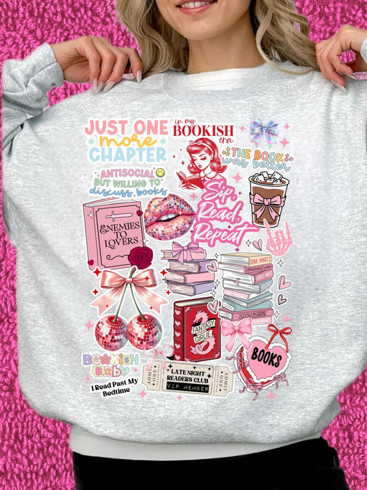 Book Lover Collage DTF Transfer - Daydream Design Store - Physical