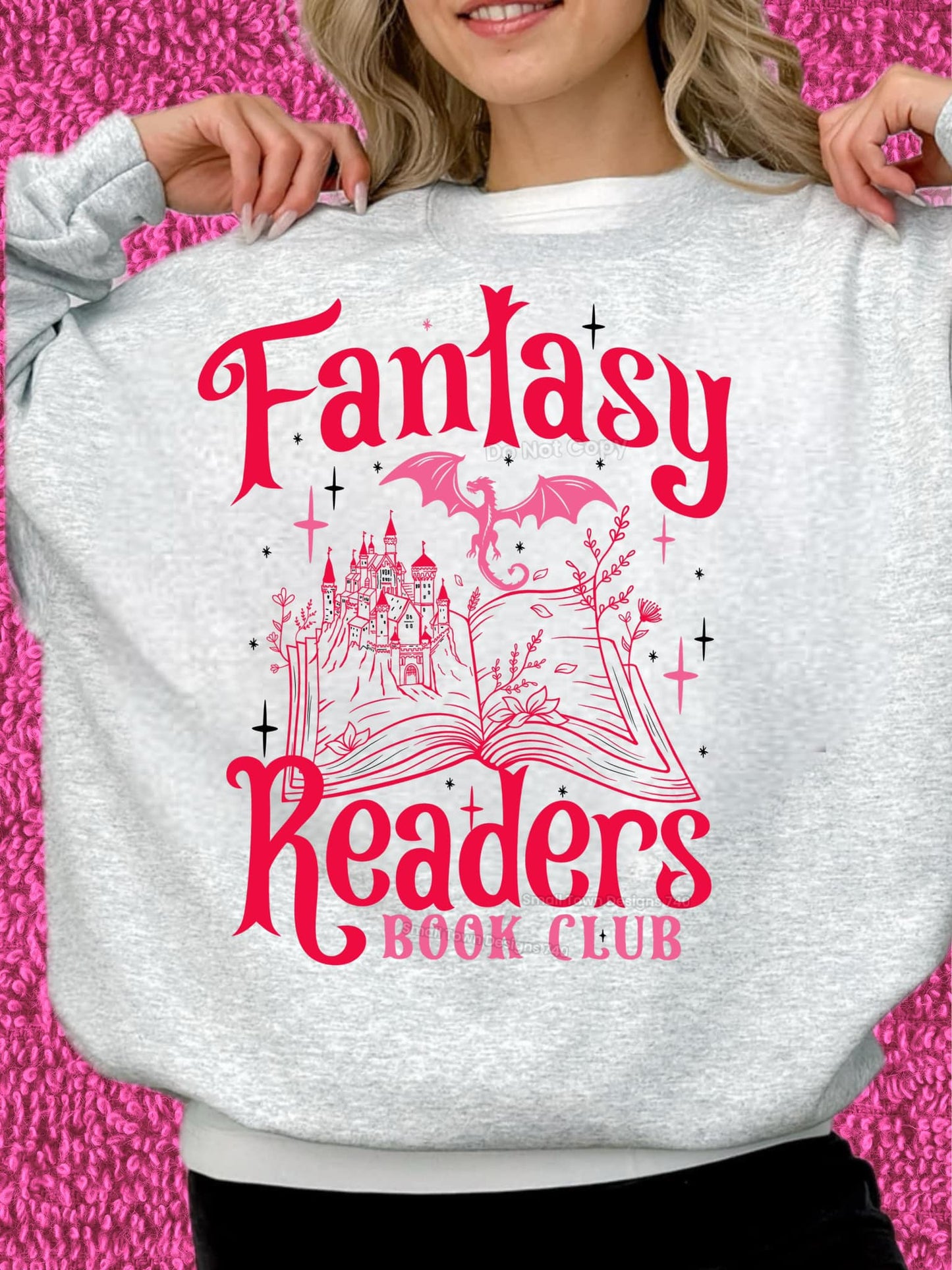 Fantasy Reader DTF Transfer - Daydream Design Store - Physical