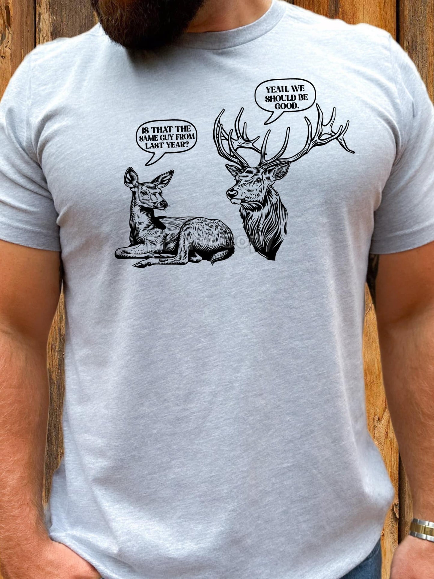 Funny Deers DTF Transfer - Daydream Design Store - Physical