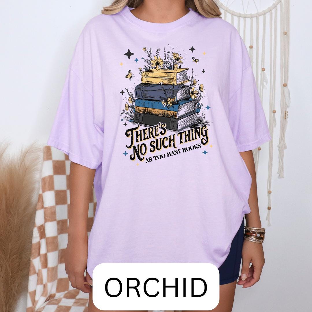 Too Many Books Oversized T-shirt
