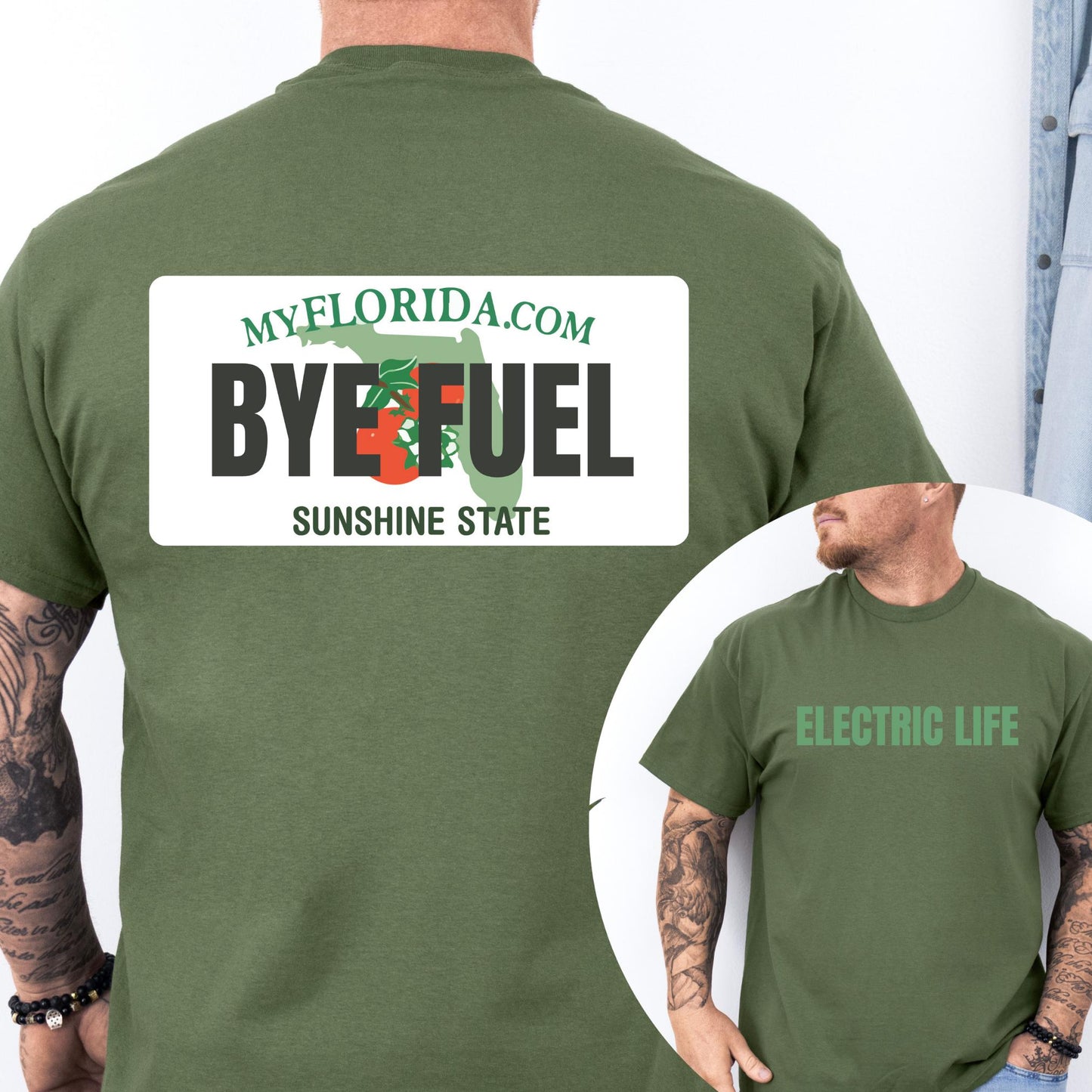 Funny Bye Fuel EV Shirt