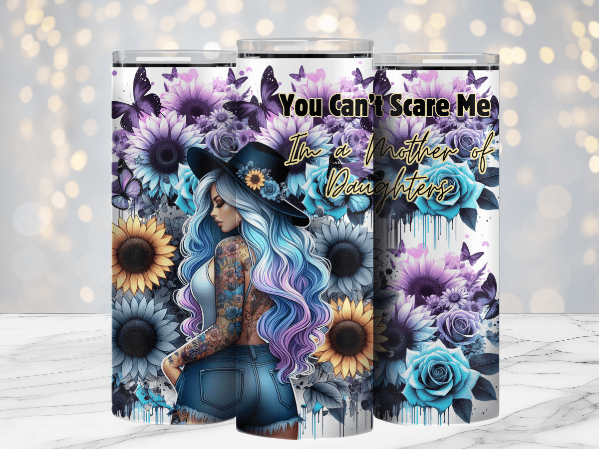 Mother of Daughters 20oz Sublimation Tumbler Wrap - Daydream Design Store - Physical