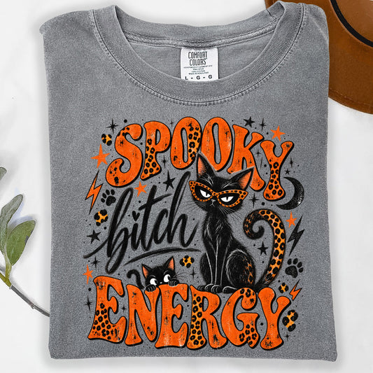Spooky Bitch Energy DTF Transfer- 074