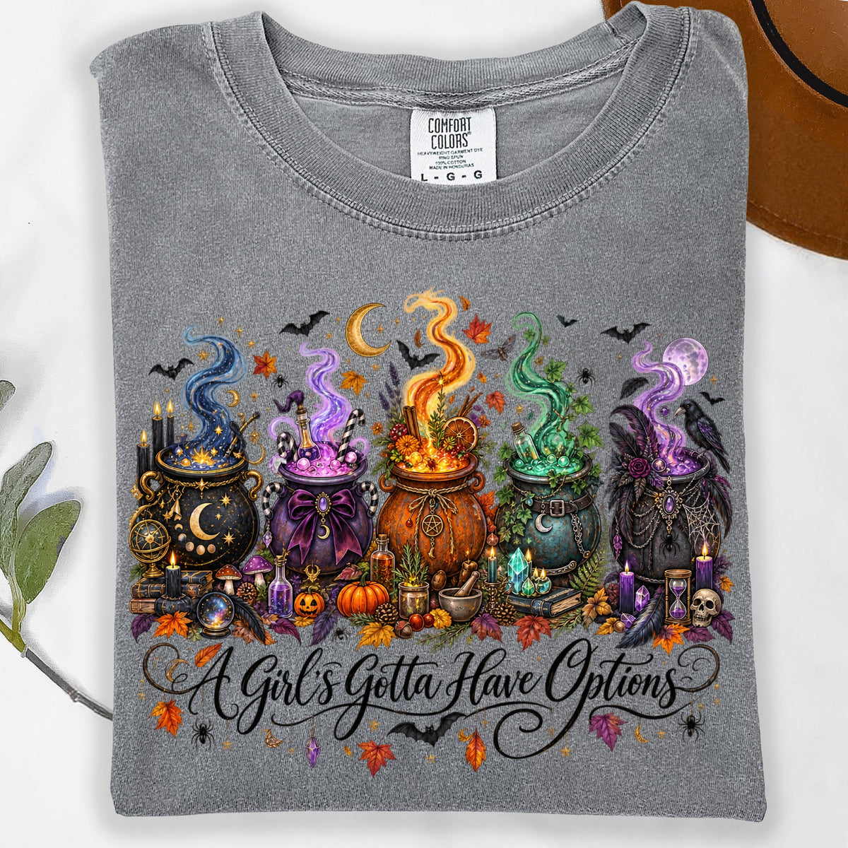 Girls Gotta Have Options Cauldron DTF Transfer- 070