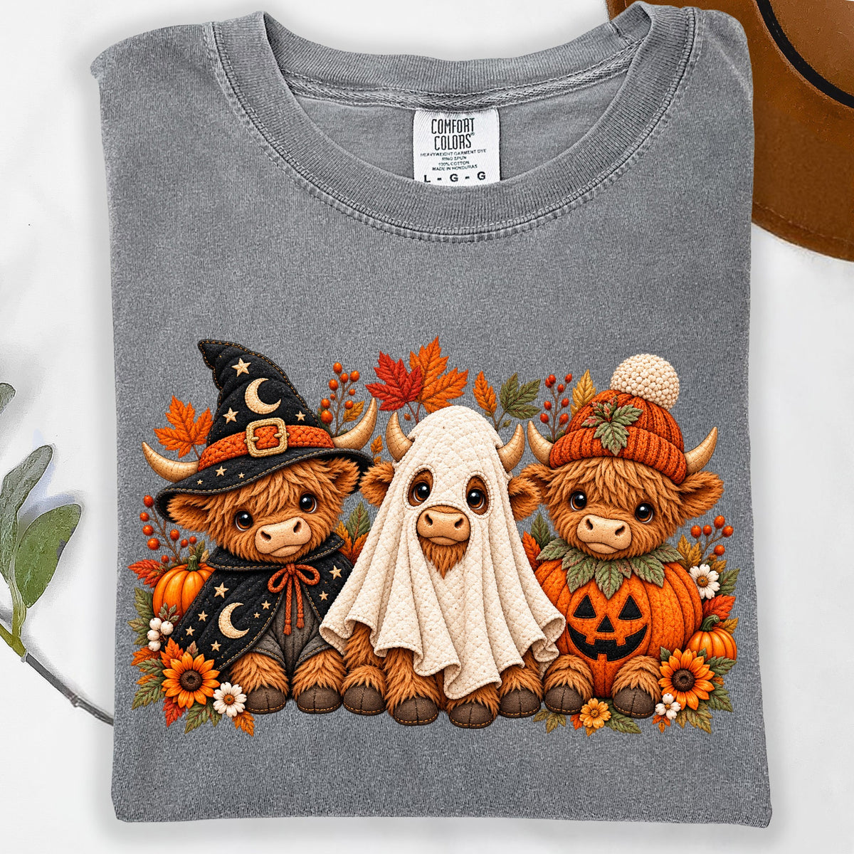 Halloween Cows DTF Transfer- 050