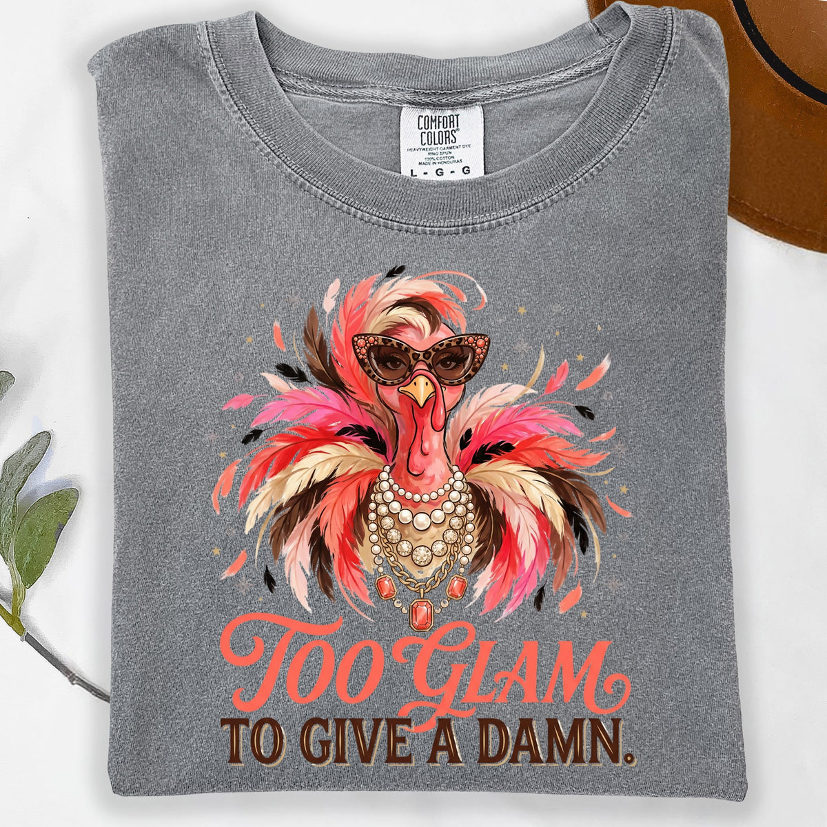 Too Glam to Give a Damn DTF Transfer- 080