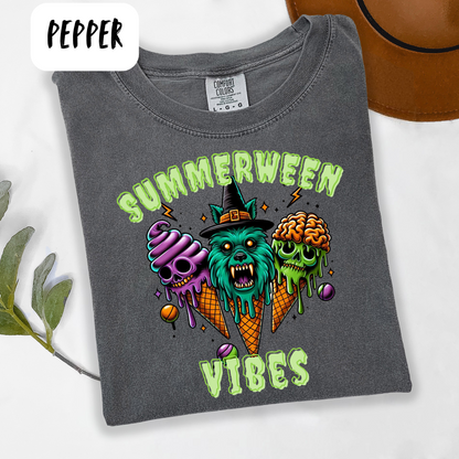 Summerween Vibes Oversized Shirt