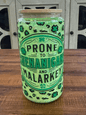16oz St Patricks Shenanigans Snow Globe Glass Can - Daydream Design Store - Physical