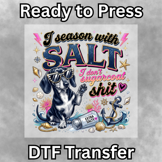 Season With Salt DTF Transfer - 023