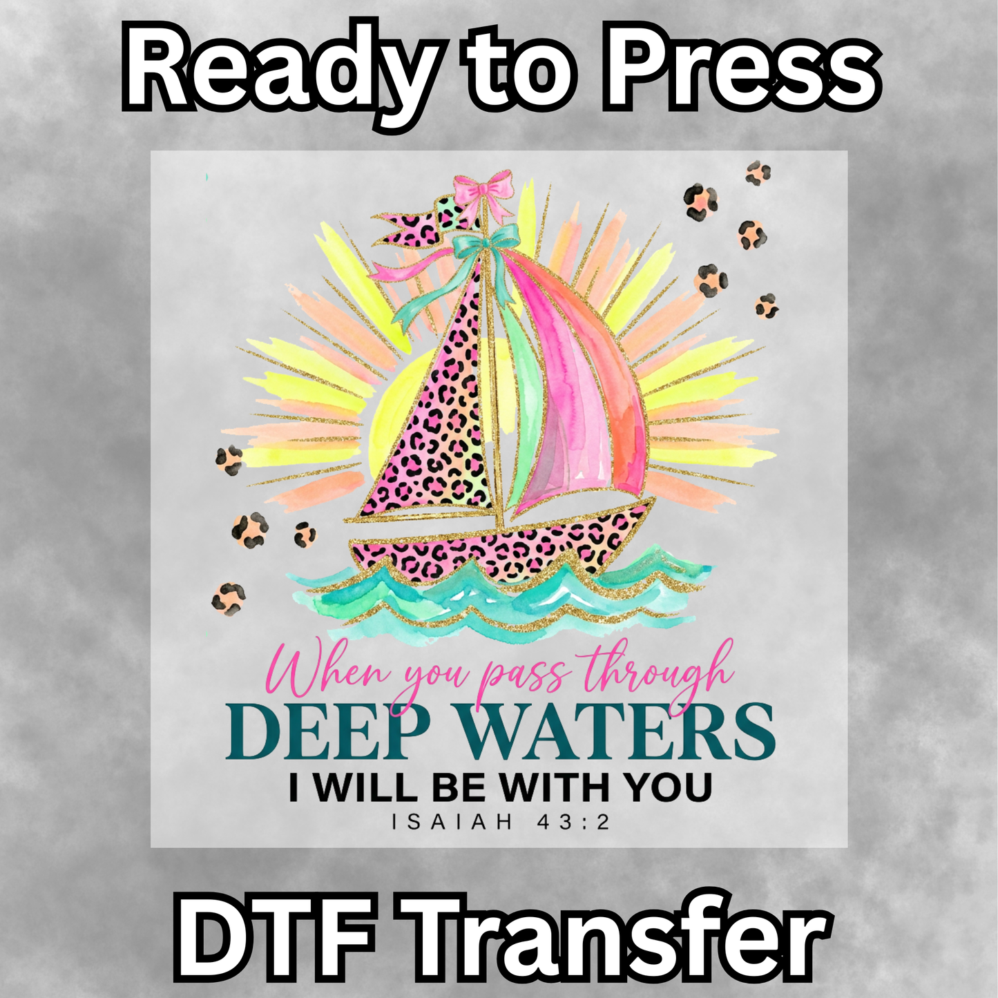 Deep Waters Isaiah DTF Transfer - 021