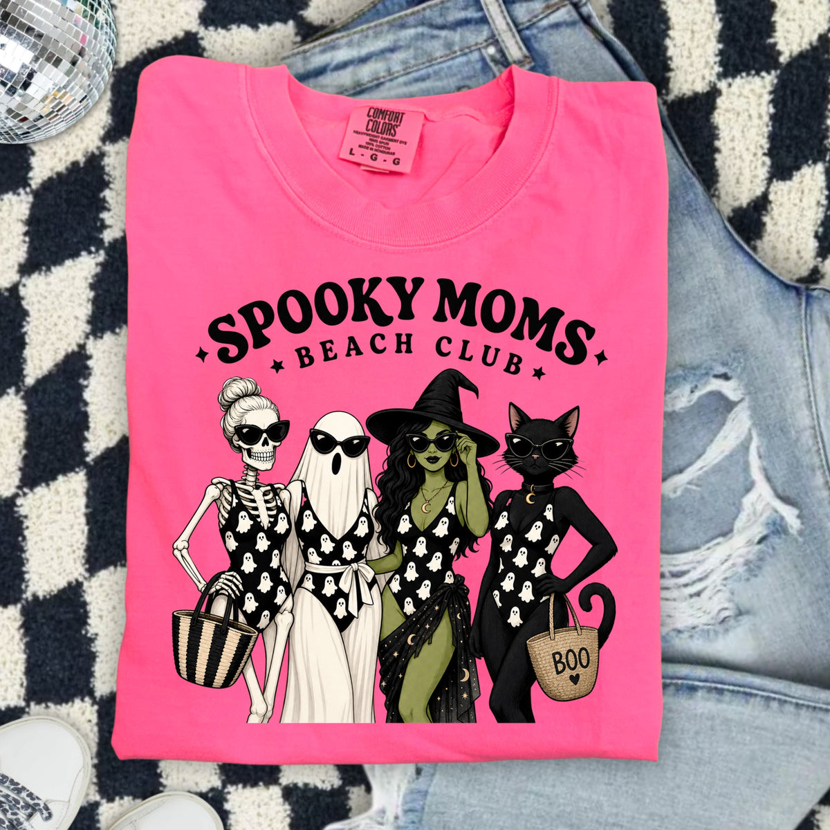 Spooky Moms Beach Club DTF Transfer- 042