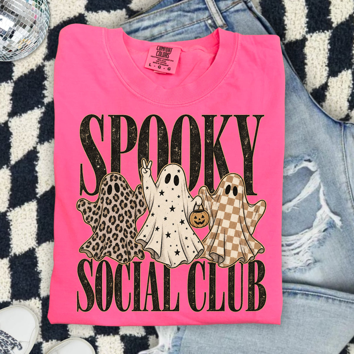 Spooky Social Club DTF Transfer- 073