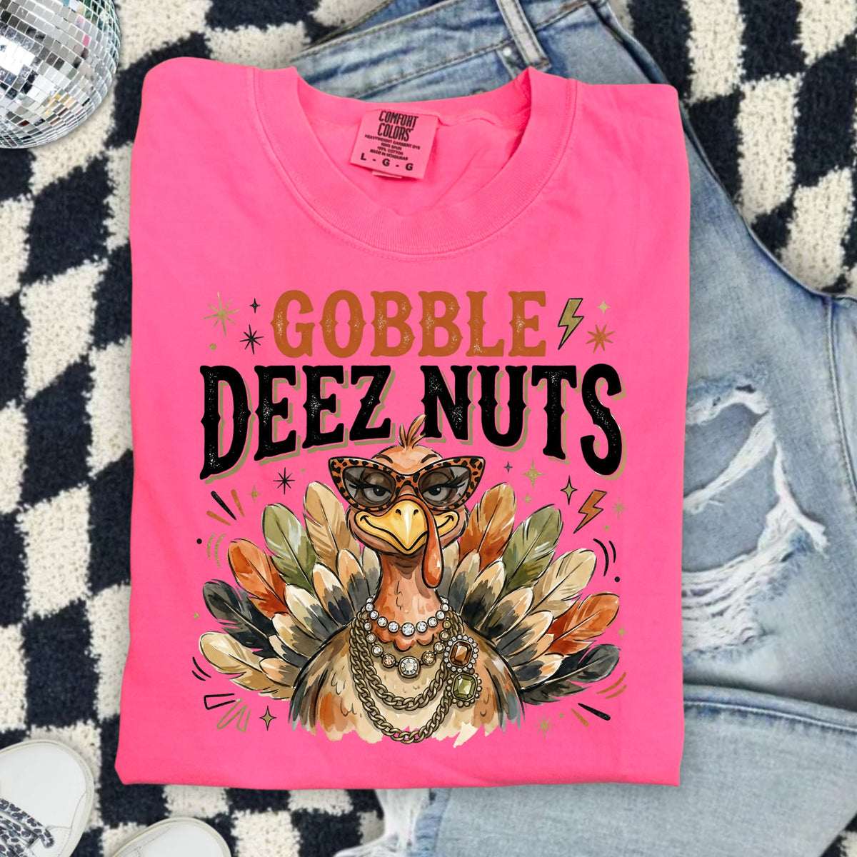 Gobble Deez Nuts DTF Transfer- 084
