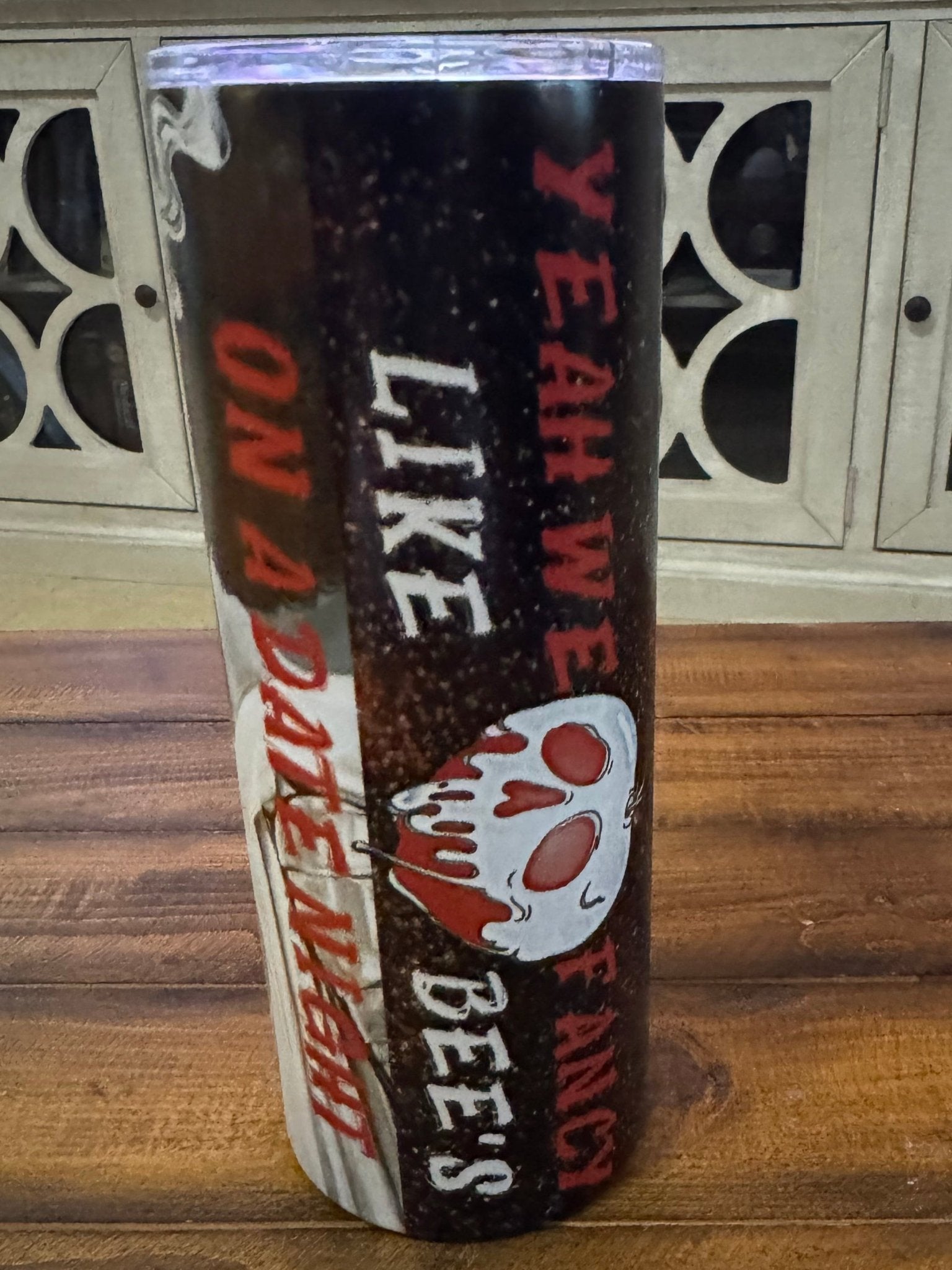 25oz Frankenstein and Bride Fancy Like Insulated Tumbler - Daydream Design Store - Physical