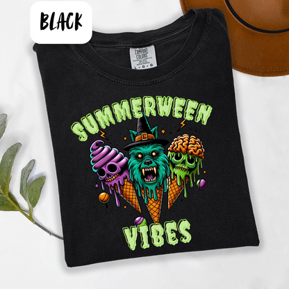 Summerween Vibes Oversized Shirt