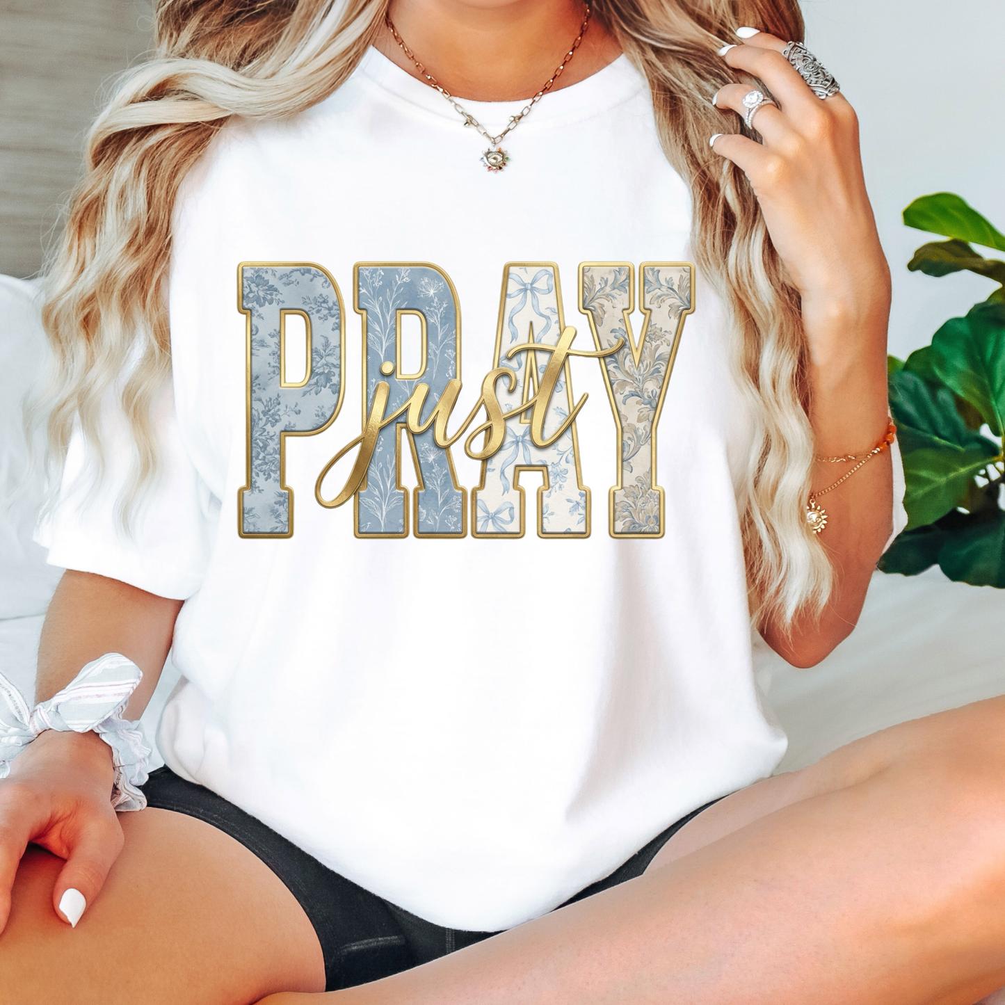 Just Pray DTF Transfer - 002