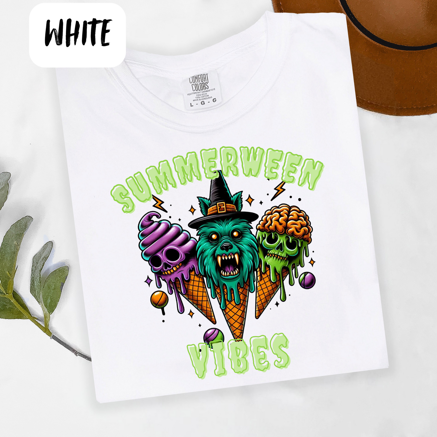Summerween Vibes Oversized Shirt