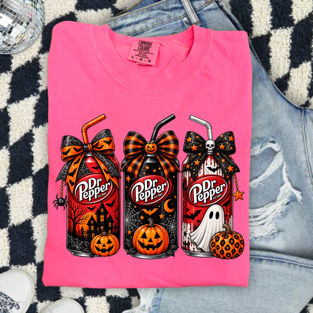 Dr Pepper Spooky DTF Transfer- 040