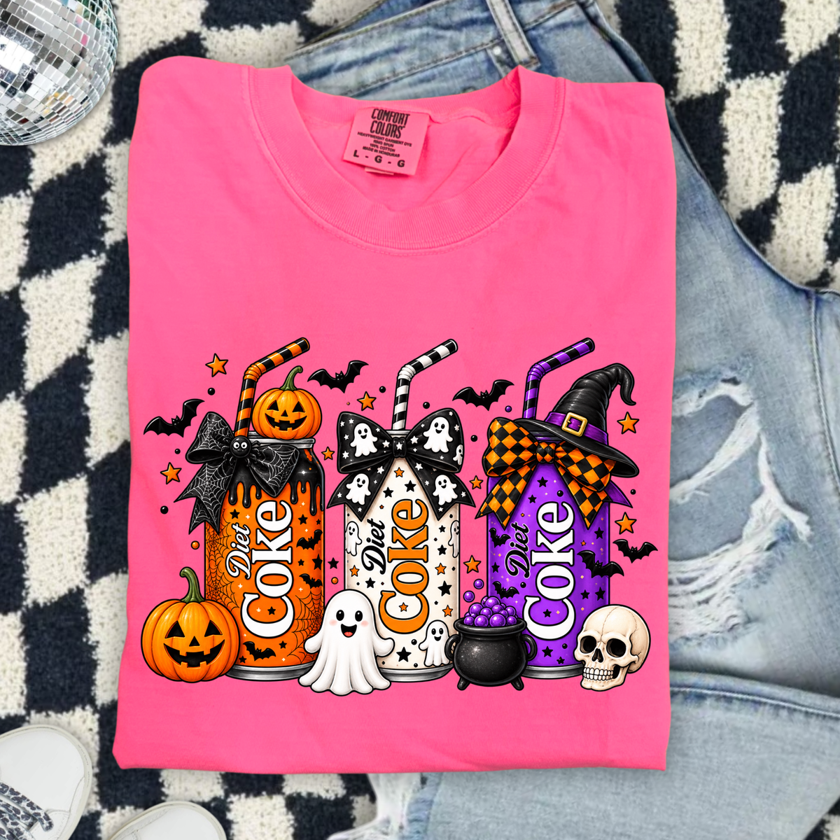 Diet Coke Spooky DTF Transfer- 039
