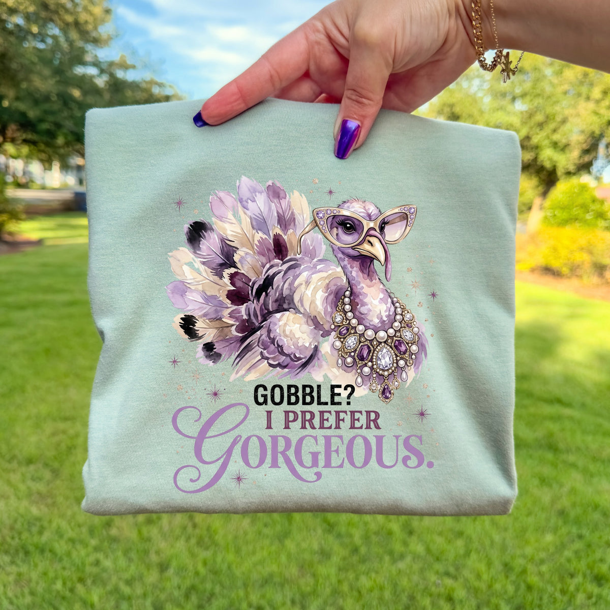 Gobble Gorgeous DTF Transfer- 078