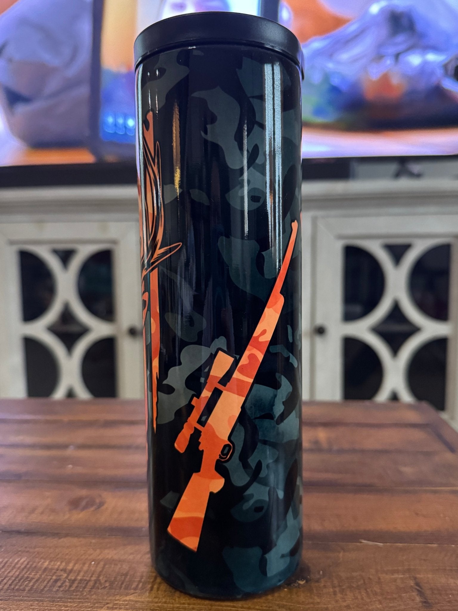 30oz Camo Flag Hunting Insulated Tumbler - Daydream Design Store - Physical