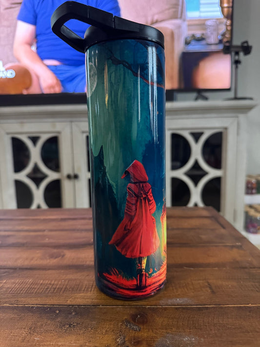 30oz Red Riding Hood Inspired Insulated Tumbler - Daydream Design Store - Physical