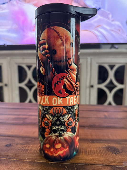 30oz Trick or Treat Horror Movie Insulated Tumbler - Daydream Design Store - Physical
