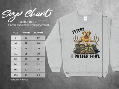 Fetch I Prefer Fowl Hunting Sweatshirt product