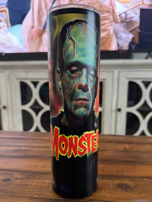 35oz Classic Monster Movie Inspired Insulated Tumbler - Daydream Design Store - Physical