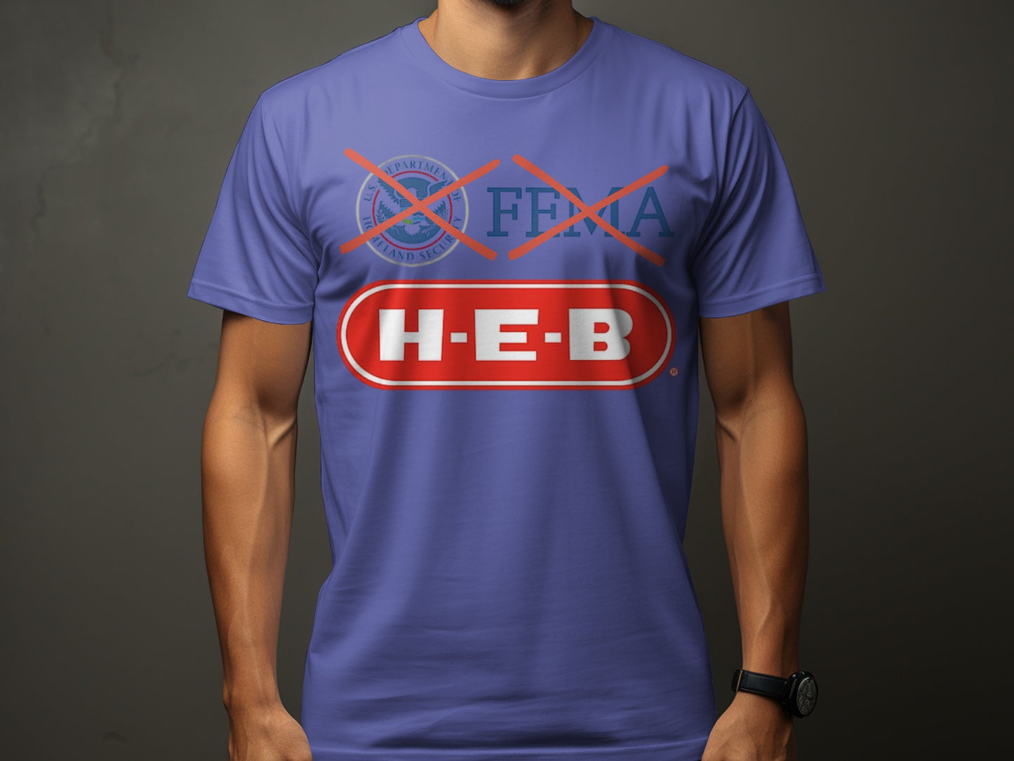 H-E-B FFA Logo Printed Casual T-shirt product