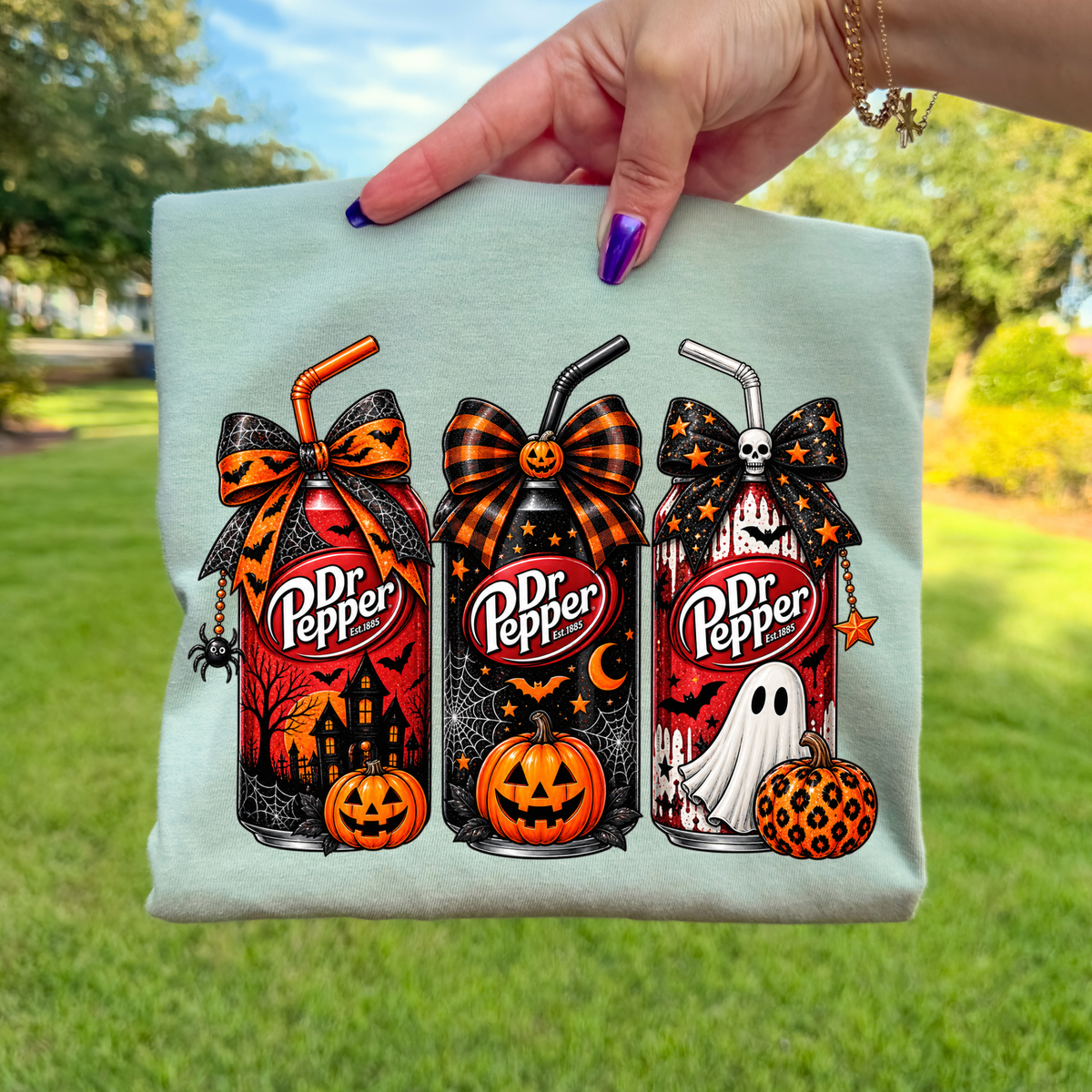 Dr Pepper Spooky DTF Transfer- 040