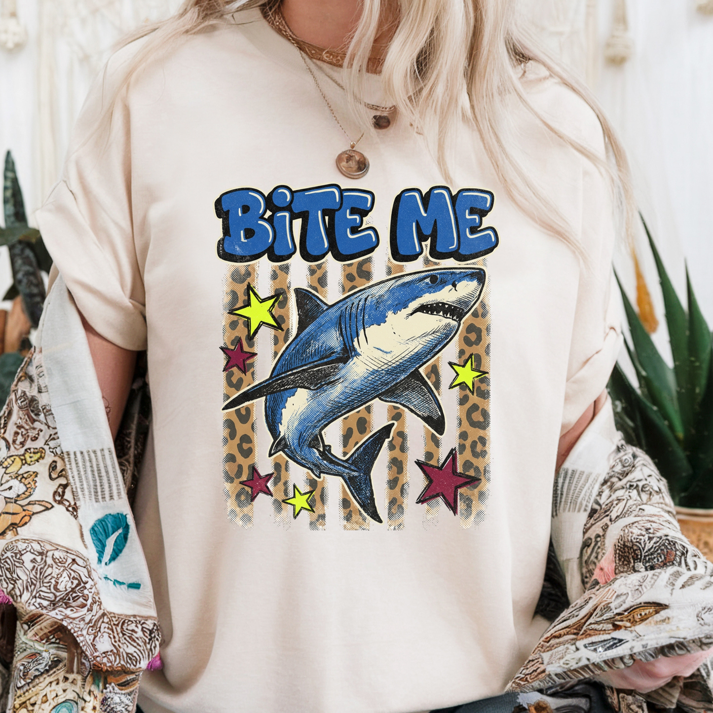 Bite Me Shark DTF Transfer - 022