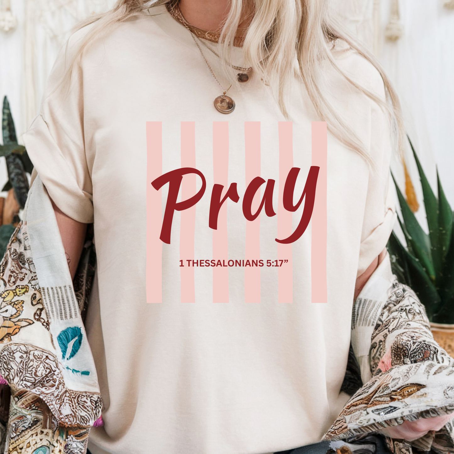 Pray DTF Transfer - 011