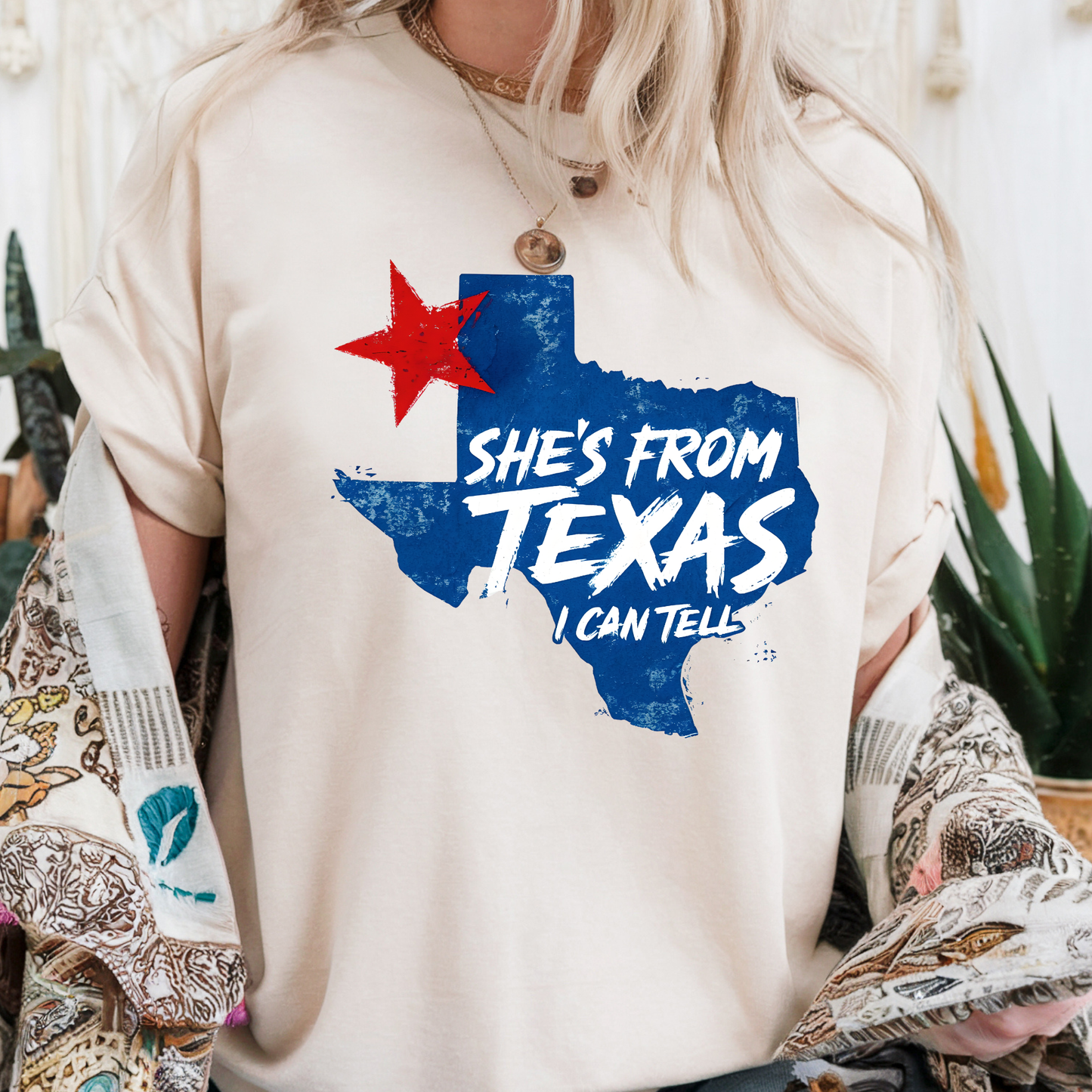 She's From Texas DTF Transfer - 016
