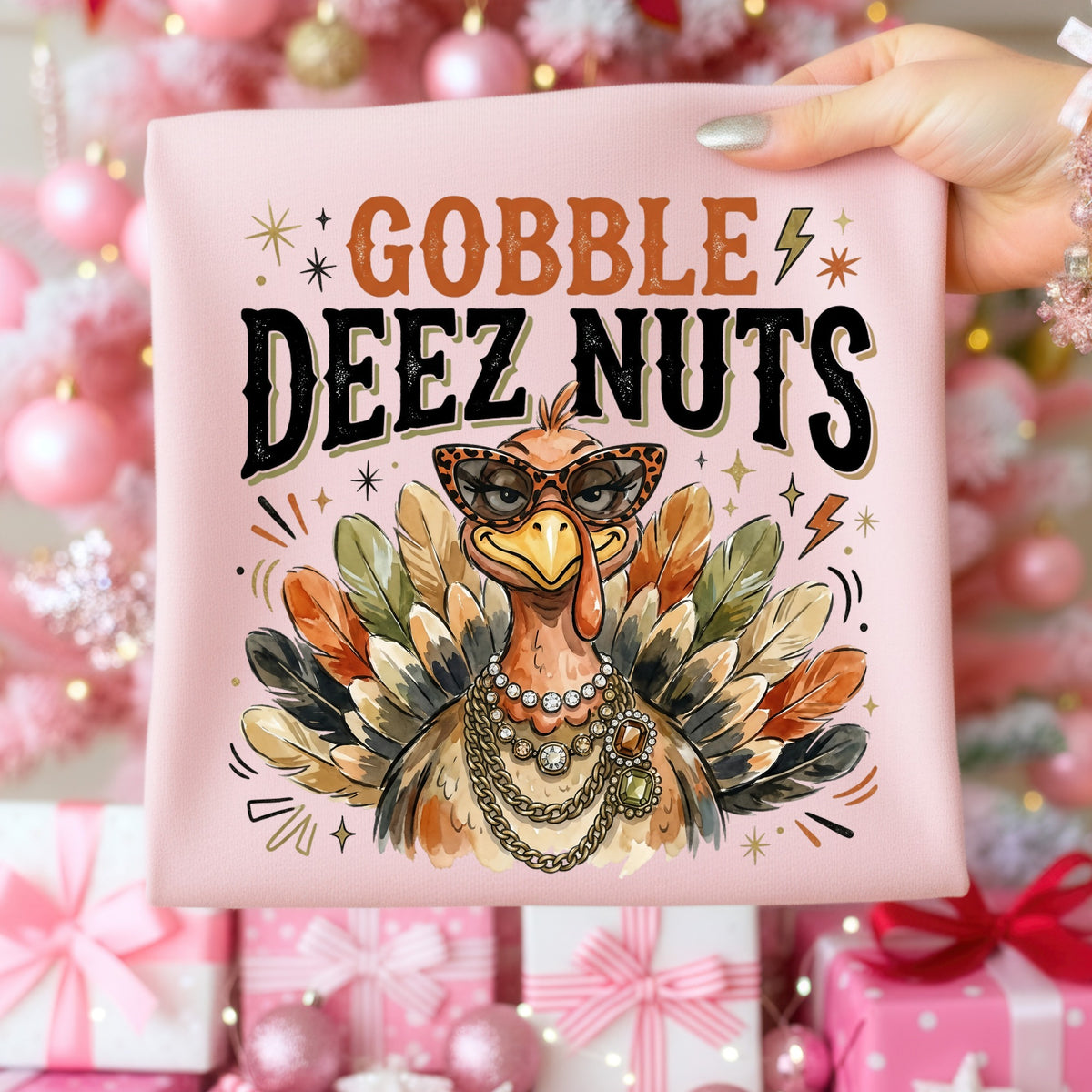 Gobble Deez Nuts DTF Transfer- 084