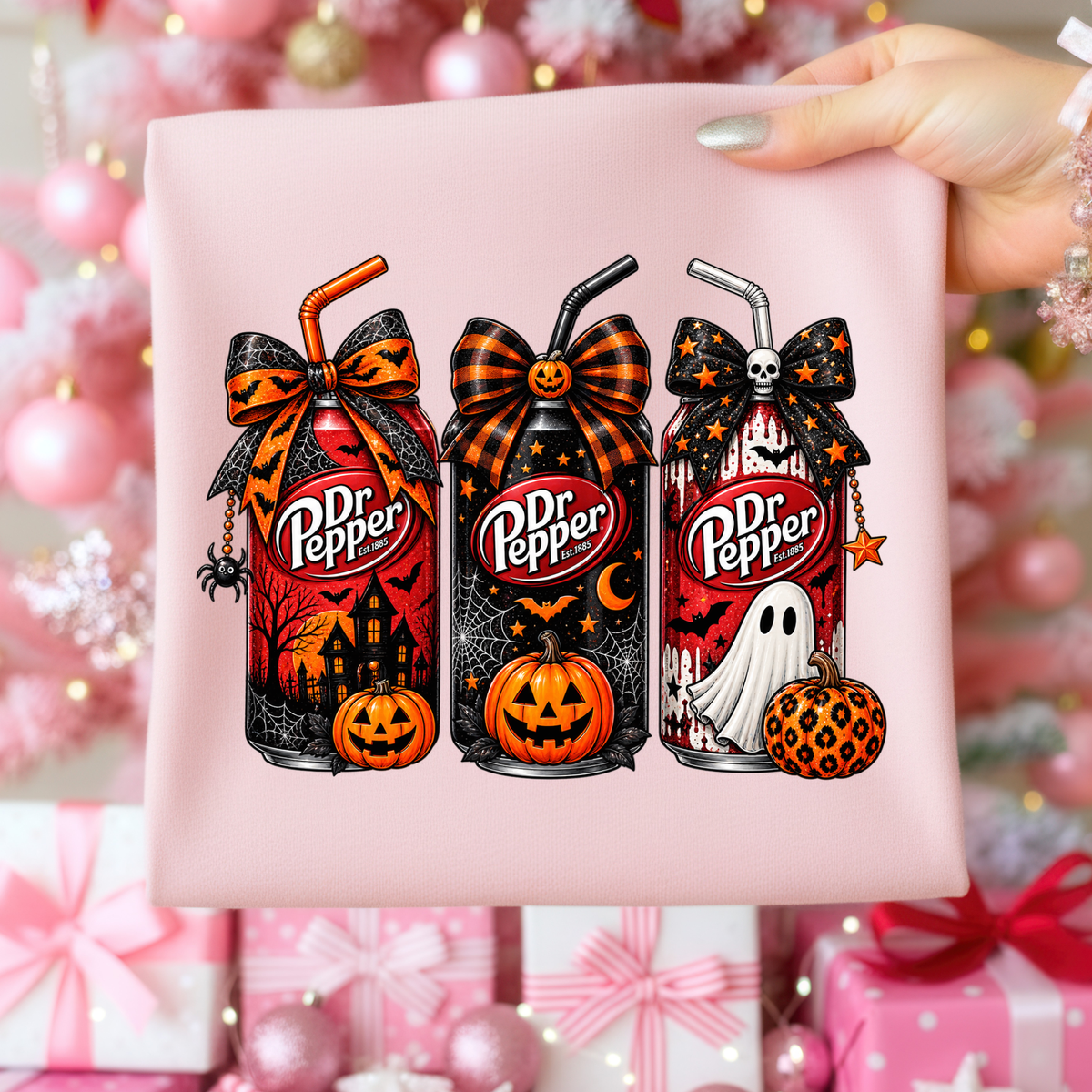 Dr Pepper Spooky DTF Transfer- 040