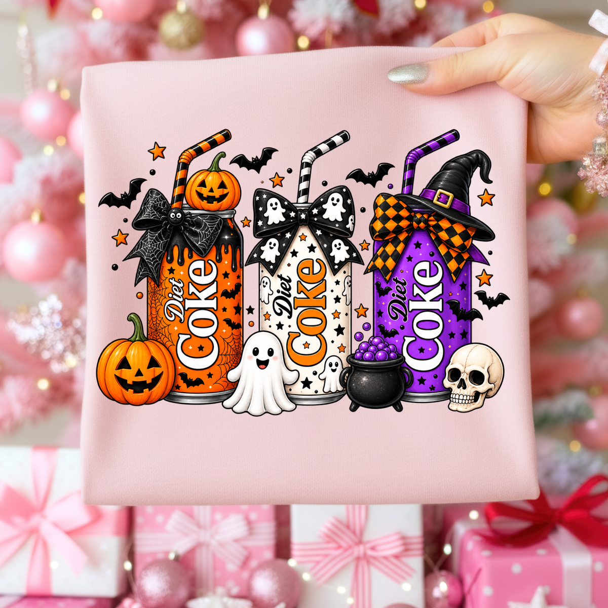 Diet Coke Spooky DTF Transfer- 039