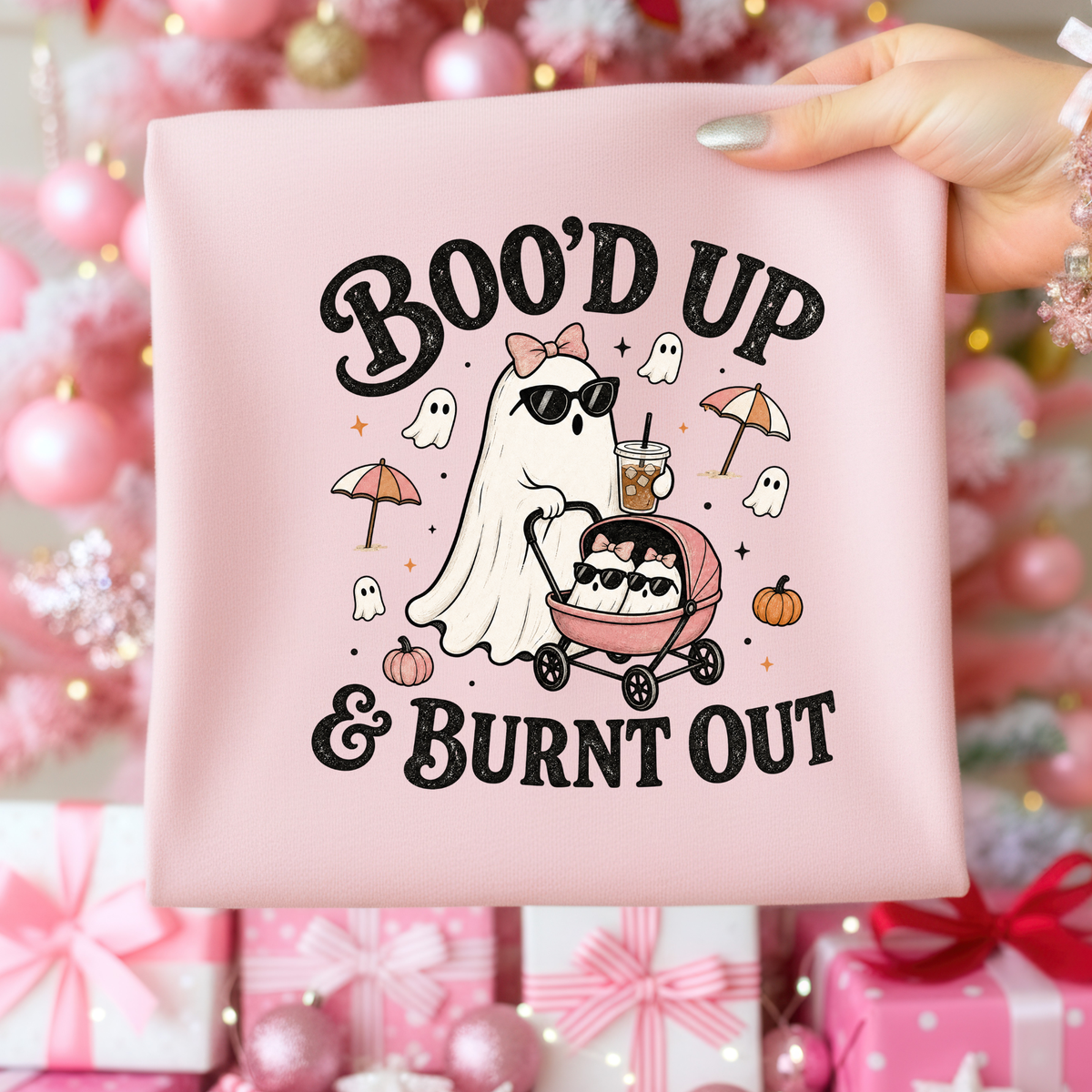 Boo'd up and Burnt Out DTF Transfer- 035