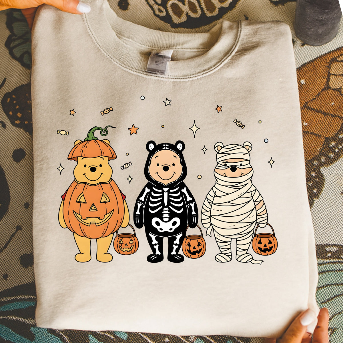 Pooh Halloween DTF Transfer- 043
