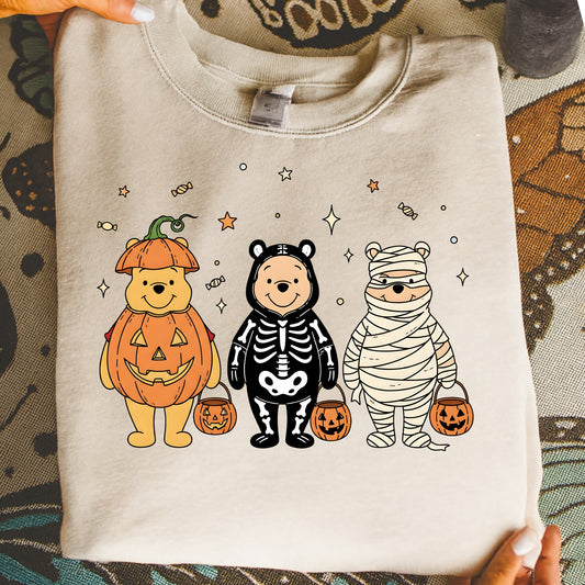 Pooh Halloween DTF Transfer- 043