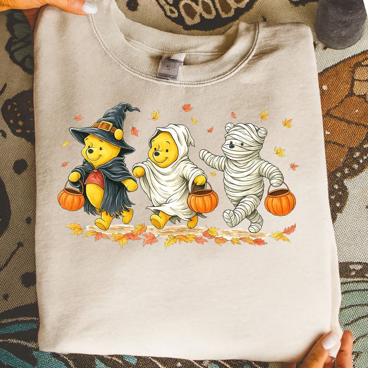 Halloween Pooh DTF Transfer- 044